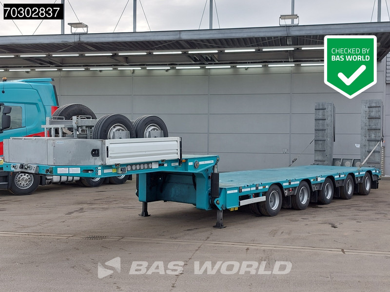 De Angelis D4S005 Extendable650cm 5xSteeringaxle Hydraulic Neck Ramps - Puspiekabe zema profila platforma: foto 1 De Angelis D4S005 Extendable650cm 5xSteeringaxle Hydraulic Neck Ramps - Puspiekabe zema profila platforma: foto 1