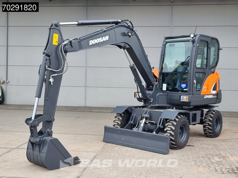 Doosan DX60W A/C - NEW UNUSED - Riteņu ekskavators: foto 2 Doosan DX60W A/C - NEW UNUSED - Riteņu ekskavators: foto 2