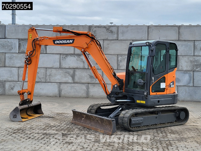 Doosan DX63-3 - Mini-ekskavators: foto 3 Doosan DX63-3 - Mini-ekskavators: foto 3