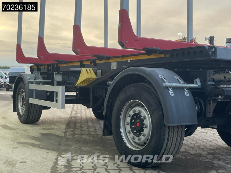 Jaunā Kokvedēja piekabe EUROMIX 2A-CAT NEW Wood Holztransport: foto 11