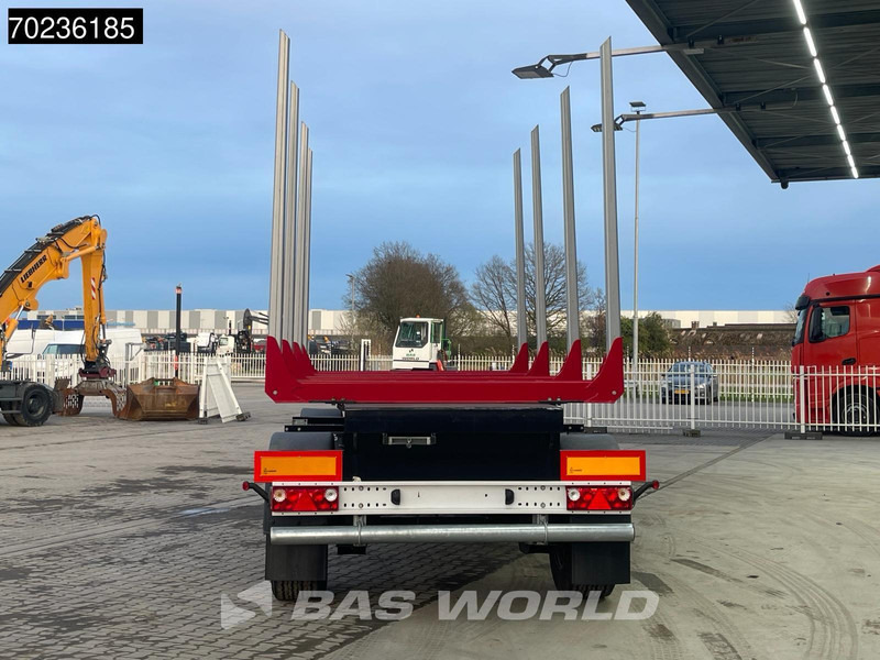 Jaunā Kokvedēja piekabe EUROMIX 2A-CAT NEW Wood Holztransport: foto 7