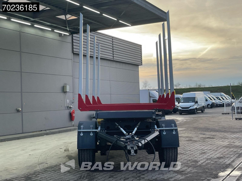 Jaunā Kokvedēja piekabe EUROMIX 2A-CAT NEW Wood Holztransport: foto 6