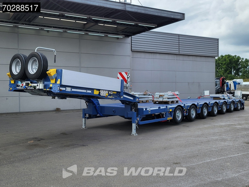 Faymonville F-S47-2GXX More axles NEW Not registered 2xextendable 31.7m 114.000kg - Puspiekabe zema profila platforma: foto 1 Faymonville F-S47-2GXX More axles NEW Not registered 2xextendable 31.7m 114.000kg - Puspiekabe zema profila platforma: foto 1