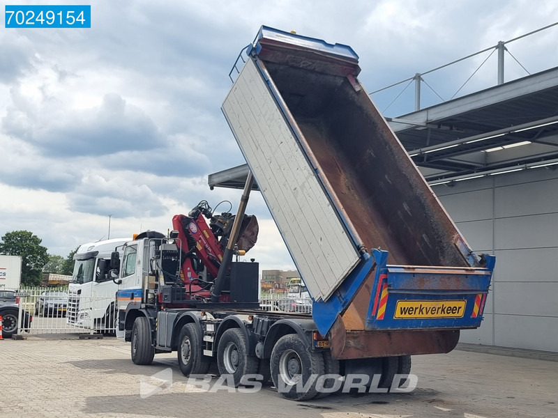 Ginaf X4243TS 8X4 NL-Truck HMF 1643-Z2 Kran Big-Axle Lift+Lenkachse Euro 5 - Kravas automašīna pašizgāzējs, Kravas auto ar manipulatoru: foto 3 Ginaf X4243TS 8X4 NL-Truck HMF 1643-Z2 Kran Big-Axle Lift+Lenkachse Euro 5 - Kravas automašīna pašizgāzējs, Kravas auto ar manipulatoru: foto 3