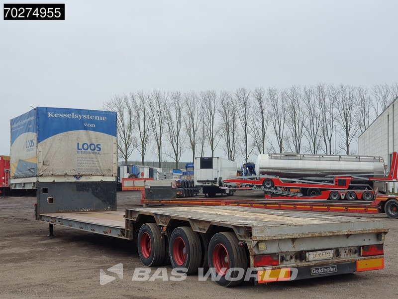 Goldhofer STZ-TL3029/80 3 axles 3xLenkachse Extendable - Puspiekabe zema profila platforma: foto 3 Goldhofer STZ-TL3029/80 3 axles 3xLenkachse Extendable - Puspiekabe zema profila platforma: foto 3