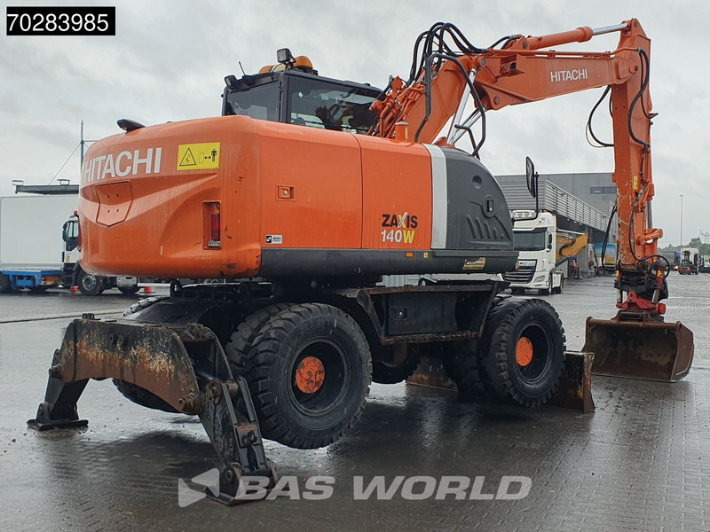 Hitachi ZX140W -3 OUTRIGGERS - ROTOTILT - Riteņu ekskavators: foto 5 Hitachi ZX140W -3 OUTRIGGERS - ROTOTILT - Riteņu ekskavators: foto 5