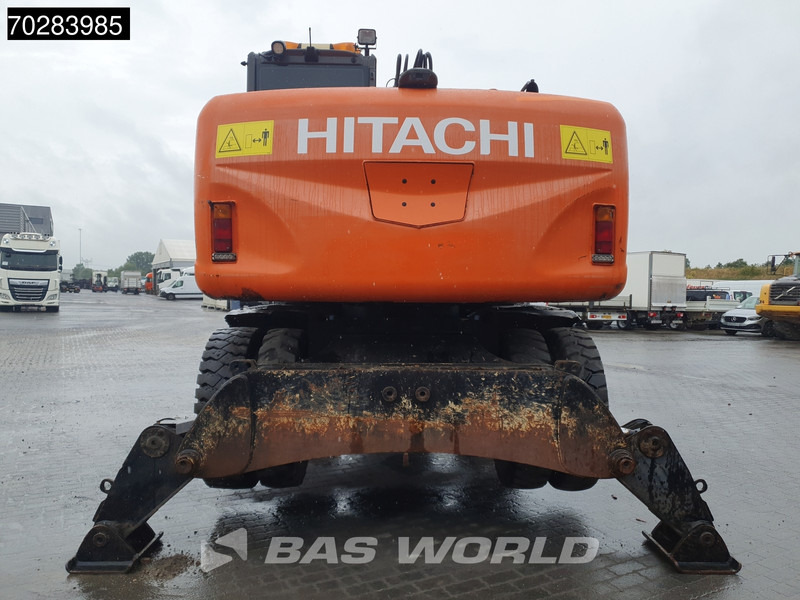 Hitachi ZX140W -3 OUTRIGGERS - ROTOTILT - Riteņu ekskavators: foto 3 Hitachi ZX140W -3 OUTRIGGERS - ROTOTILT - Riteņu ekskavators: foto 3