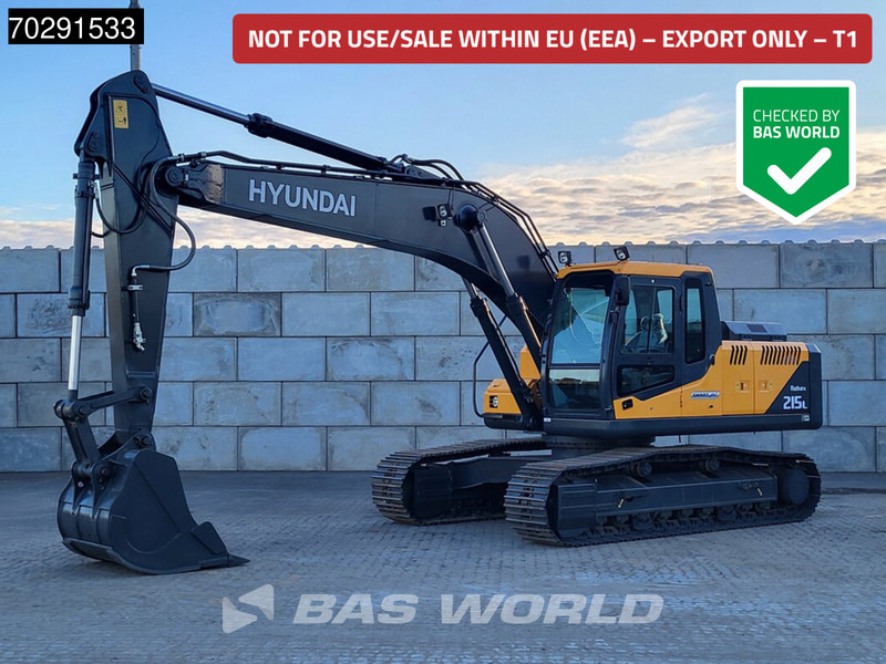 Hyundai R215 L - Kāpurķēžu ekskavators: foto 1 Hyundai R215 L - Kāpurķēžu ekskavators: foto 1