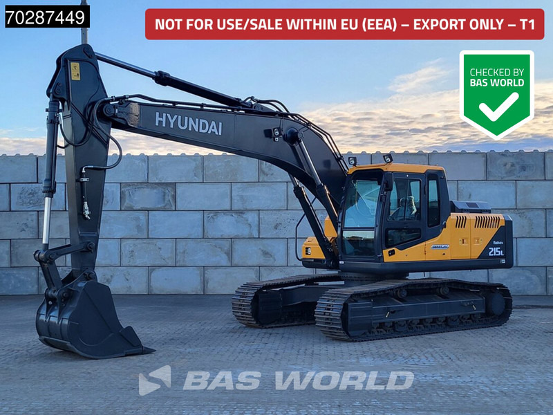 Hyundai R215 L - Kāpurķēžu ekskavators: foto 1 Hyundai R215 L - Kāpurķēžu ekskavators: foto 1