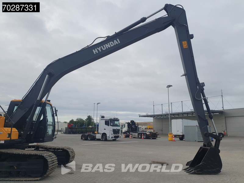 Jaunā Kāpurķēžu ekskavators Hyundai R245 LR LRE - LONG REACH: foto 9