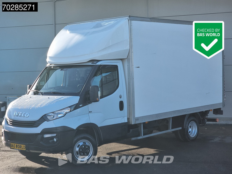 Iveco Daily 35C14 COMING SOON! Laadklep Dubbellucht Bakwagen Airco Cruise Euro6 Meubelbak Koffer 20m3 A/C Cruise control - Furgons ar slēgtā virsbūve: foto 1 Iveco Daily 35C14 COMING SOON! Laadklep Dubbellucht Bakwagen Airco Cruise Euro6 Meubelbak Koffer 20m3 A/C Cruise control - Furgons ar slēgtā virsbūve: foto 1