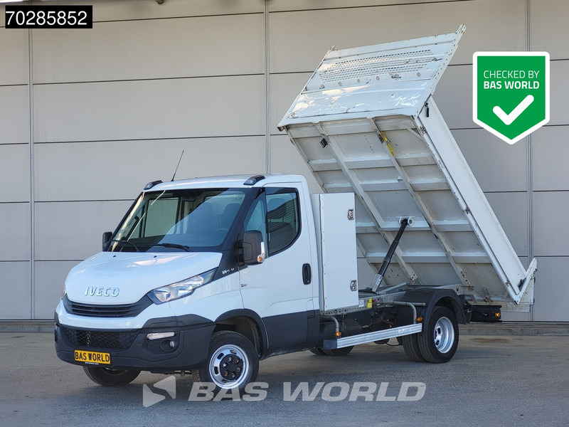 Iveco Daily 35C14 Open Laadbak met Kist Dubbellucht 3,5t Trekhaak Airco Cruise Euro6 Pritsche Pickup Open Box A/C Towbar Cruise control - Automašīna ar kravas platformu: foto 1 Iveco Daily 35C14 Open Laadbak met Kist Dubbellucht 3,5t Trekhaak Airco Cruise Euro6 Pritsche Pickup Open Box A/C Towbar Cruise control - Automašīna ar kravas platformu: foto 1