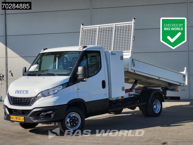 Iveco Daily 35C16 3.0L Open Laadbak met Kist Dubbellucht 3,5t Trekhaak Airco Cruise Euro6 Pritsche Pickup Open Box 2m3 A/C Towbar Cruise con - Automašīna ar kravas platformu: foto 1 Iveco Daily 35C16 3.0L Open Laadbak met Kist Dubbellucht 3,5t Trekhaak Airco Cruise Euro6 Pritsche Pickup Open Box 2m3 A/C Towbar Cruise con - Automašīna ar kravas platformu: foto 1