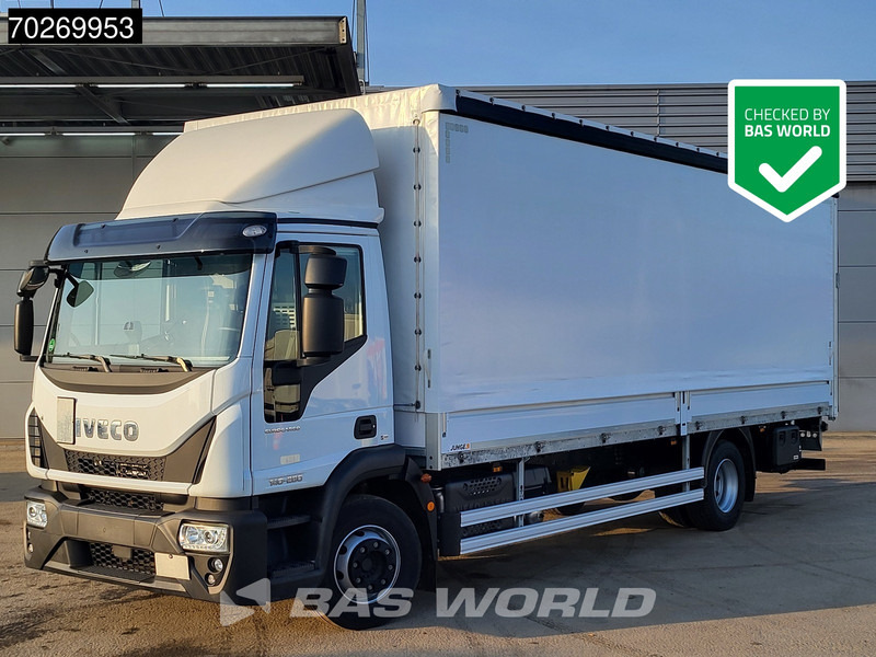 Iveco Eurocargo 140E280 4X2 LOW Mileage! 14tonner Ladebordwand ACC Euro 6 - Kravas automašīna ar tentu: foto 1 Iveco Eurocargo 140E280 4X2 LOW Mileage! 14tonner Ladebordwand ACC Euro 6 - Kravas automašīna ar tentu: foto 1