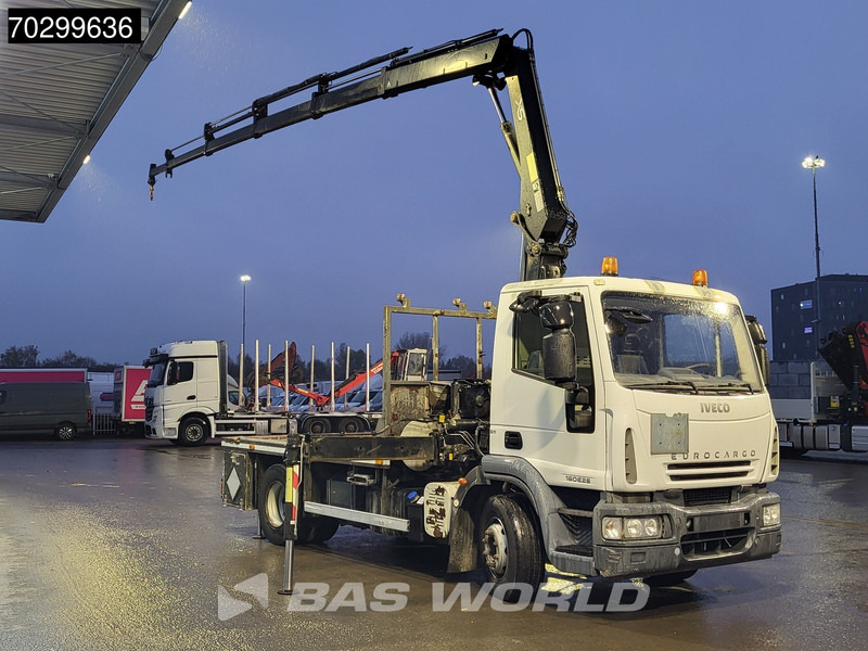 Iveco Eurocargo 160E280 4X2 Hiab 111 HIDUO Kran Crane Manual Euro 4 - Bortu kravas automašīna/ Platforma, Kravas auto ar manipulatoru: foto 3 Iveco Eurocargo 160E280 4X2 Hiab 111 HIDUO Kran Crane Manual Euro 4 - Bortu kravas automašīna/ Platforma, Kravas auto ar manipulatoru: foto 3