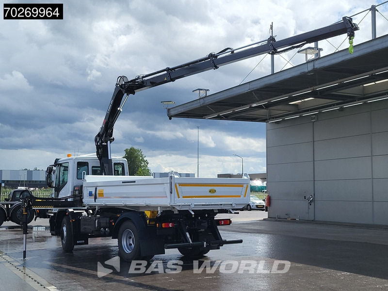 Iveco Eurocargo 160E280 4X2 NEW! Hiab XHIDUO092E-3 Kran Crane 6m3 3-way Tipper ACC - Kravas automašīna pašizgāzējs, Kravas auto ar manipulatoru: foto 2 Iveco Eurocargo 160E280 4X2 NEW! Hiab XHIDUO092E-3 Kran Crane 6m3 3-way Tipper ACC - Kravas automašīna pašizgāzējs, Kravas auto ar manipulatoru: foto 2