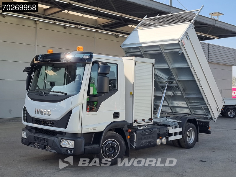 Iveco Eurocargo 75E160 4X2 NEW 7.5tonner 3 sided tipper ACC Automatic Euro 6 - Kravas automašīna pašizgāzējs: foto 2 Iveco Eurocargo 75E160 4X2 NEW 7.5tonner 3 sided tipper ACC Automatic Euro 6 - Kravas automašīna pašizgāzējs: foto 2
