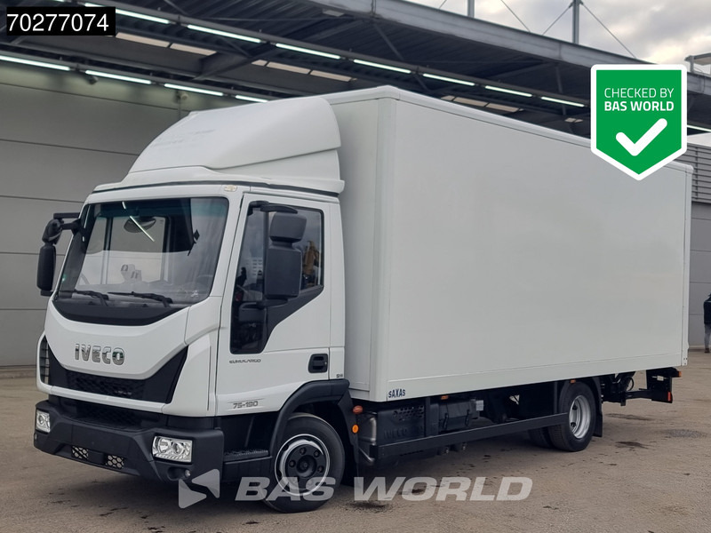 Iveco Eurocargo 75E190 4X2 7.5tonner Automatic Ladebordwand Euro 6 - Kravas automašīna ar slēgto virsbūvi: foto 1 Iveco Eurocargo 75E190 4X2 7.5tonner Automatic Ladebordwand Euro 6 - Kravas automašīna ar slēgto virsbūvi: foto 1