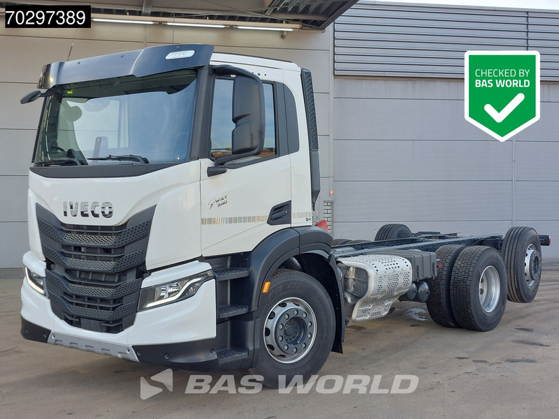 Iveco S-Way 340 6X2 NEW! Chassis Lift- Steering axle ON Automatic - Šasija kravas automašīna: foto 1 Iveco S-Way 340 6X2 NEW! Chassis Lift- Steering axle ON Automatic - Šasija kravas automašīna: foto 1