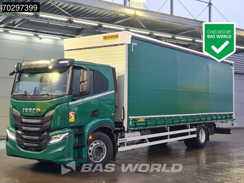 Iveco S-Way 360 4X2 NEW! 18T Wielton Curtainsider Automatic Euro 6 - Kravas automašīna ar tentu: foto 1 Iveco S-Way 360 4X2 NEW! 18T Wielton Curtainsider Automatic Euro 6 - Kravas automašīna ar tentu: foto 1