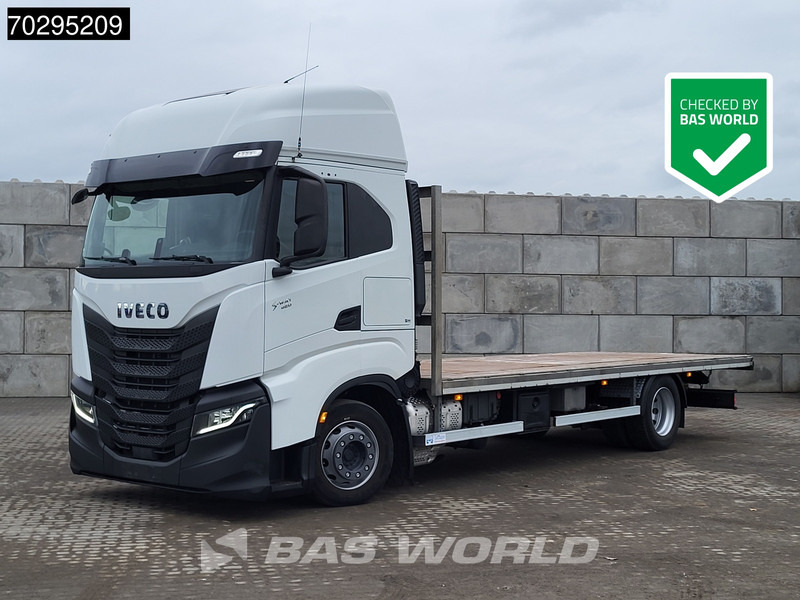 Iveco S-Way 420 4X2 7 meter Open body ACC Navi Automatic Euro 6 - Bortu kravas automašīna/ Platforma: foto 1 Iveco S-Way 420 4X2 7 meter Open body ACC Navi Automatic Euro 6 - Bortu kravas automašīna/ Platforma: foto 1