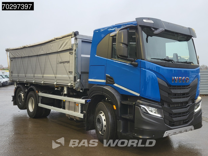 Jaunā Kravas automašīna pašizgāzējs Iveco S-Way 420 6X2 NEW! 17m3 3-way KH kipper Lift+Steering axle Automatic Euro 6: foto 11
