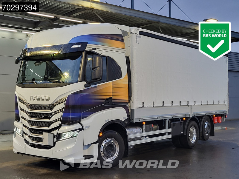 Iveco S-Way 500 6X2 NEW! 2000kg Ladebordwand Retarder Navi ACC Euro 6 - Kravas automašīna ar tentu: foto 1 Iveco S-Way 500 6X2 NEW! 2000kg Ladebordwand Retarder Navi ACC Euro 6 - Kravas automašīna ar tentu: foto 1