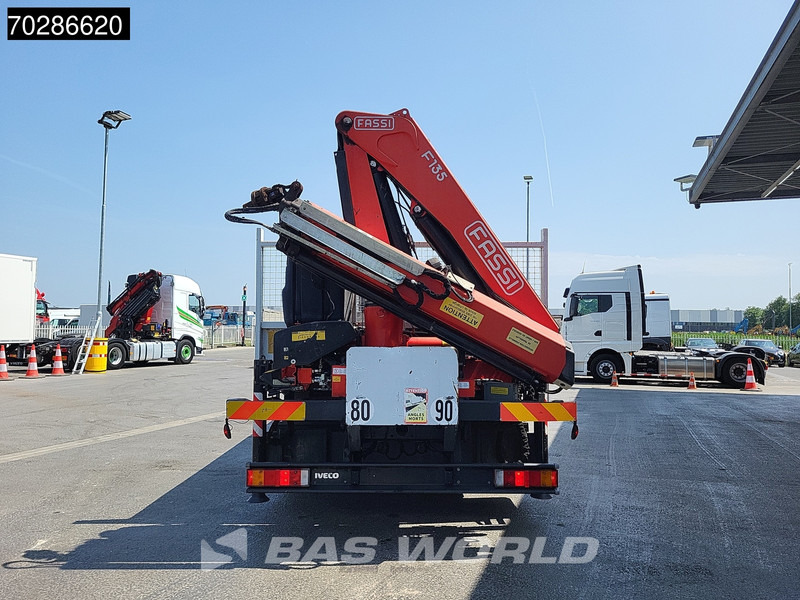 Bortu kravas automašīna/ Platforma, Kravas auto ar manipulatoru Iveco Stralis 310 4X2 Fassi F135 A.0.22 E Kran Crane Automatic Euro 5: foto 16
