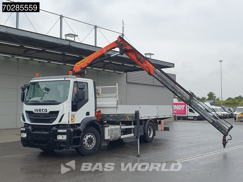 Iveco Stralis 310 4X2 Palfinger PK14.002 EH Remote Crane Kran Euro 6 - Bortu kravas automašīna/ Platforma, Kravas auto ar manipulatoru: foto 5 Iveco Stralis 310 4X2 Palfinger PK14.002 EH Remote Crane Kran Euro 6 - Bortu kravas automašīna/ Platforma, Kravas auto ar manipulatoru: foto 5