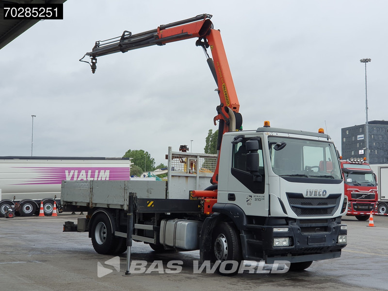 Iveco Stralis 310 4X2 Palfinger PK14002EH kran Crane Steelsuspension Automatic Euro 6 - Bortu kravas automašīna/ Platforma, Kravas auto ar manipulatoru: foto 3 Iveco Stralis 310 4X2 Palfinger PK14002EH kran Crane Steelsuspension Automatic Euro 6 - Bortu kravas automašīna/ Platforma, Kravas auto ar manipulatoru: foto 3
