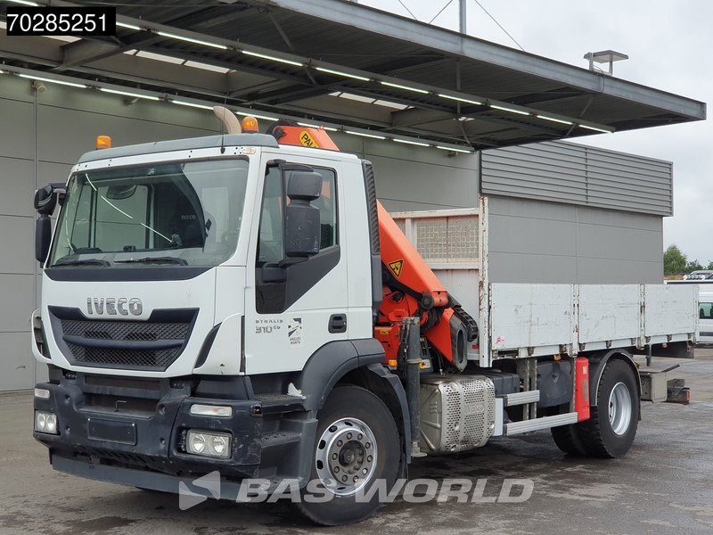 Iveco Stralis 310 4X2 Palfinger PK14002EH kran Crane Steelsuspension Automatic Euro 6 - Bortu kravas automašīna/ Platforma, Kravas auto ar manipulatoru: foto 5 Iveco Stralis 310 4X2 Palfinger PK14002EH kran Crane Steelsuspension Automatic Euro 6 - Bortu kravas automašīna/ Platforma, Kravas auto ar manipulatoru: foto 5
