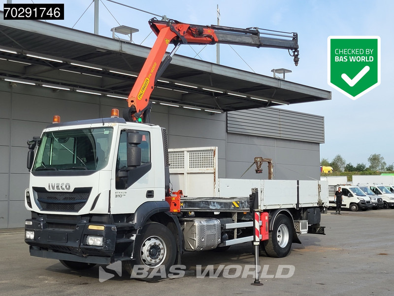 Iveco Stralis 310 4X2 Palfinger PK16002 Crane 5th+6th function Rotator Steelsuspension - Bortu kravas automašīna/ Platforma, Kravas auto ar manipulatoru: foto 1 Iveco Stralis 310 4X2 Palfinger PK16002 Crane 5th+6th function Rotator Steelsuspension - Bortu kravas automašīna/ Platforma, Kravas auto ar manipulatoru: foto 1