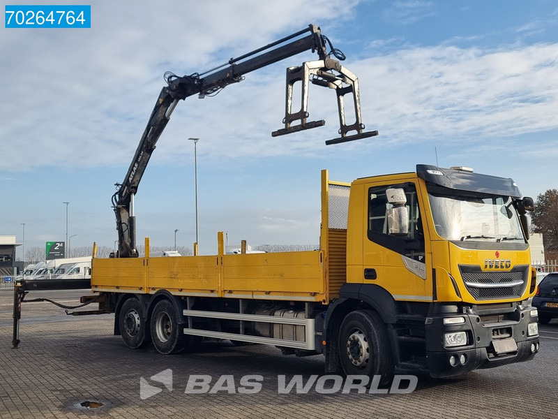 Iveco Stralis 310 6X2 RHD! Atlas 135.2VE-A11 Crane Lift-lenkachse ACC Euro 6 - Bortu kravas automašīna/ Platforma, Kravas auto ar manipulatoru: foto 3 Iveco Stralis 310 6X2 RHD! Atlas 135.2VE-A11 Crane Lift-lenkachse ACC Euro 6 - Bortu kravas automašīna/ Platforma, Kravas auto ar manipulatoru: foto 3