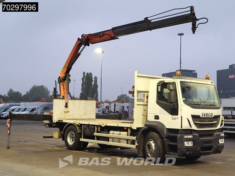 Iveco Stralis 310 Stralis 4X2 Palfinger PK 14002-EH Crane Steelsuspension Automatic Euro 6 - Bortu kravas automašīna/ Platforma, Kravas auto ar manipulatoru: foto 3 Iveco Stralis 310 Stralis 4X2 Palfinger PK 14002-EH Crane Steelsuspension Automatic Euro 6 - Bortu kravas automašīna/ Platforma, Kravas auto ar manipulatoru: foto 3