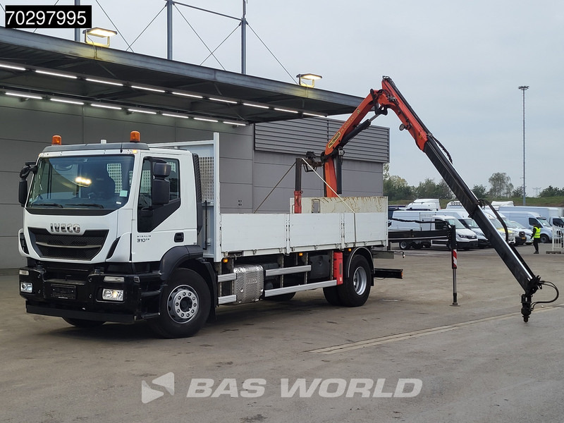 Iveco Stralis 310 Stralis 4X2 Palfinger PK12002 Crane Kran rotator Steelsuspension Automatic Euro 6 - Bortu kravas automašīna/ Platforma, Kravas auto ar manipulatoru: foto 5 Iveco Stralis 310 Stralis 4X2 Palfinger PK12002 Crane Kran rotator Steelsuspension Automatic Euro 6 - Bortu kravas automašīna/ Platforma, Kravas auto ar manipulatoru: foto 5