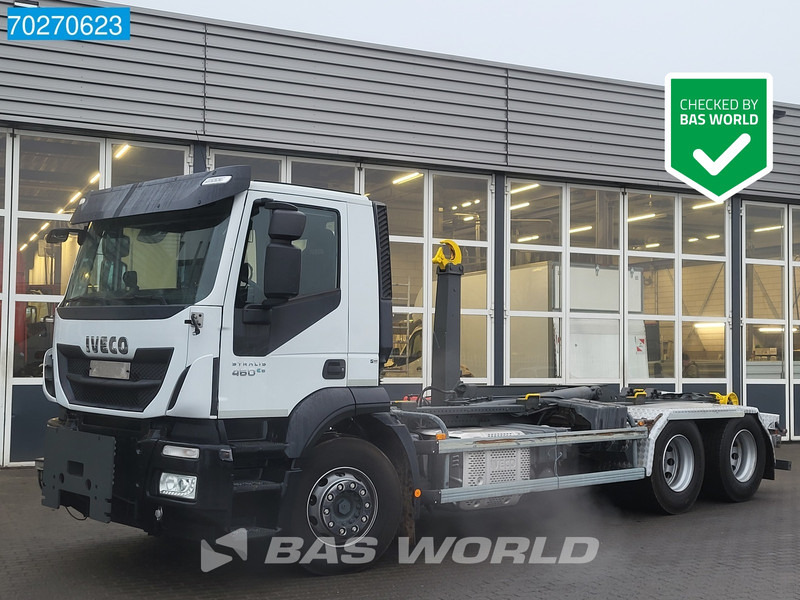 Iveco Stralis 460 6X2 20T Marrel Hooklift ActiveDay ACC Automatic Euro 6 - Pacēlājs ar āķi: foto 5 Iveco Stralis 460 6X2 20T Marrel Hooklift ActiveDay ACC Automatic Euro 6 - Pacēlājs ar āķi: foto 5