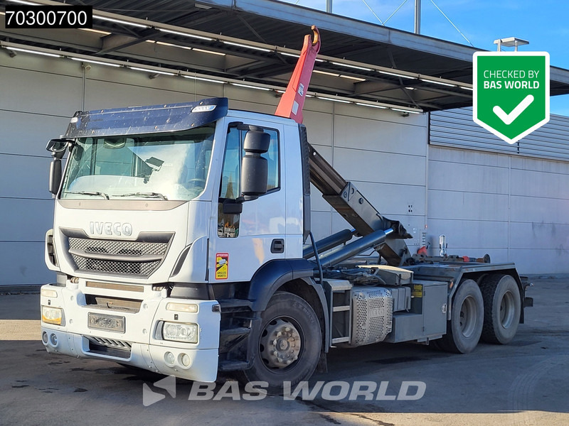 Iveco Stralis 460 Stralis 6X2 20 tons Dalby XHM3C20K Containersystem Lift-Axle Manual Euro 6 - Pacēlājs ar āķi: foto 1 Iveco Stralis 460 Stralis 6X2 20 tons Dalby XHM3C20K Containersystem Lift-Axle Manual Euro 6 - Pacēlājs ar āķi: foto 1