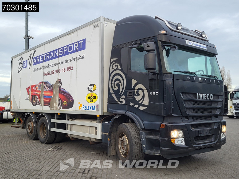 Iveco Stralis 560 6X2 Retarder Automatic Lift Axle 1500kg Tailgate Euro 5 - Kravas automašīna ar slēgto virsbūvi: foto 3 Iveco Stralis 560 6X2 Retarder Automatic Lift Axle 1500kg Tailgate Euro 5 - Kravas automašīna ar slēgto virsbūvi: foto 3