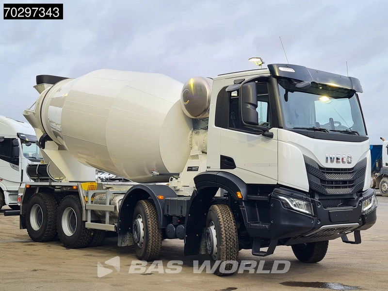 Iveco T-WAY 410 8X4 NEW! 10M3 FML Mixer Full Steel Suspension Automatic Euro 6 - Betonvedējs: foto 3 Iveco T-WAY 410 8X4 NEW! 10M3 FML Mixer Full Steel Suspension Automatic Euro 6 - Betonvedējs: foto 3