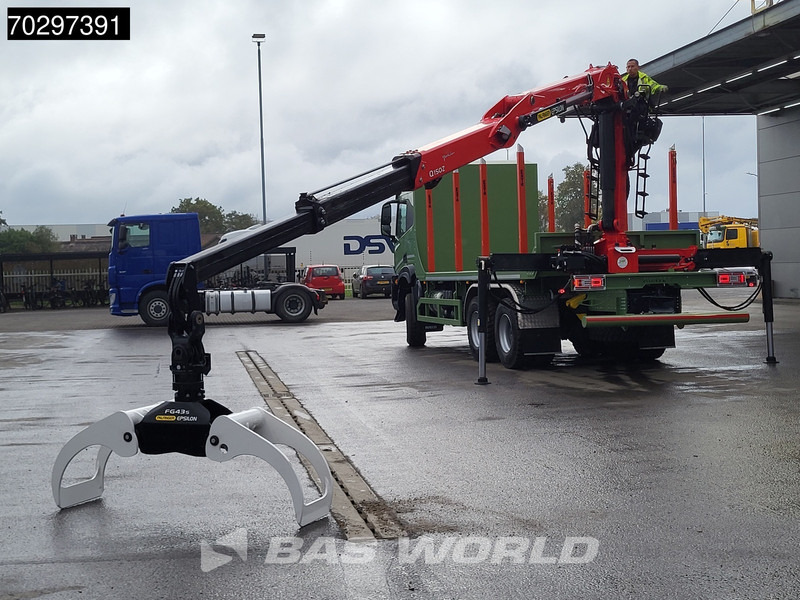 Iveco T-Way 450 6X6 UNUSED! Palfinger Q150Z Crane Retarder Holztransport Big-Axle LED Euro 6 - Kokvedējs, Kravas auto ar manipulatoru: foto 5 Iveco T-Way 450 6X6 UNUSED! Palfinger Q150Z Crane Retarder Holztransport Big-Axle LED Euro 6 - Kokvedējs, Kravas auto ar manipulatoru: foto 5