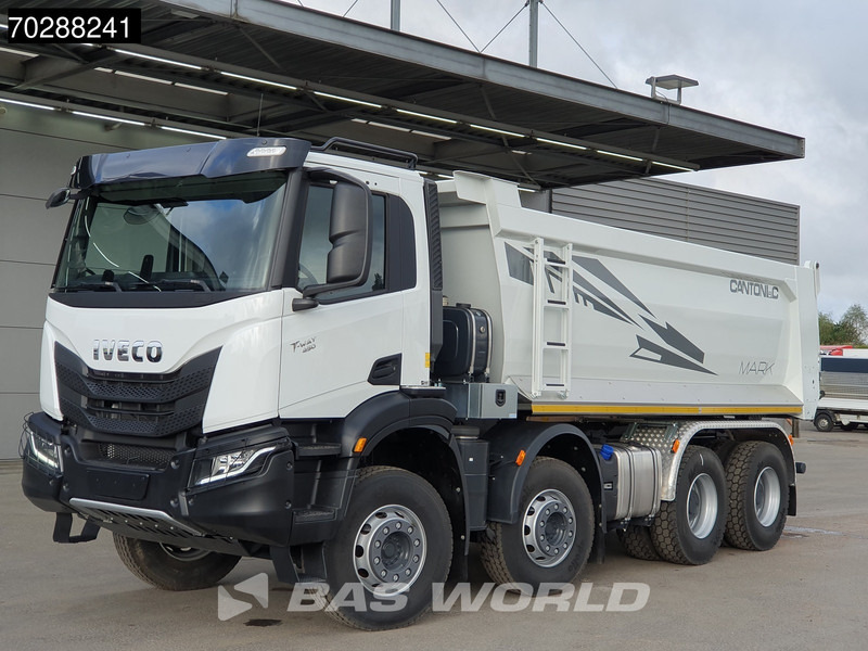 Iveco T-Way 450 8X4 NEW! 20m3 Cantoni tipper Steelsuspension Big-Axle Automatic Euro 6 - Kravas automašīna pašizgāzējs: foto 5 Iveco T-Way 450 8X4 NEW! 20m3 Cantoni tipper Steelsuspension Big-Axle Automatic Euro 6 - Kravas automašīna pašizgāzējs: foto 5