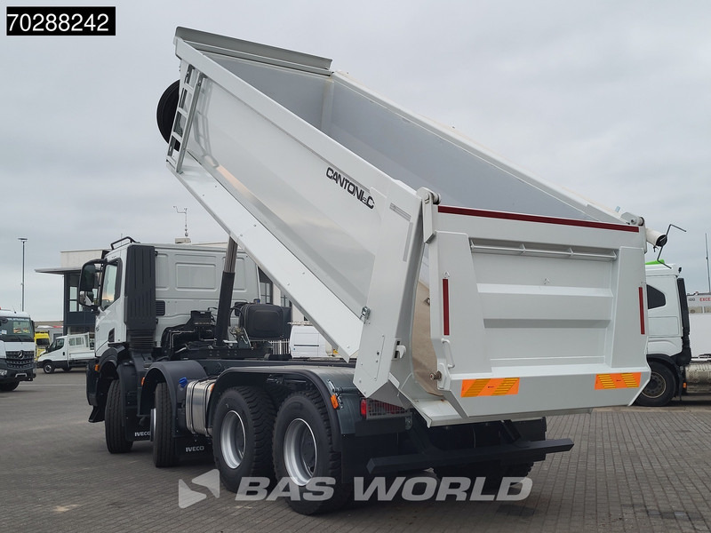 Iveco T-Way 450 8X4 New! 20m3 Cantoni & C. Tipper Steelsuspension Big-Axle Automatic Euro 6 - Kravas automašīna pašizgāzējs: foto 2 Iveco T-Way 450 8X4 New! 20m3 Cantoni & C. Tipper Steelsuspension Big-Axle Automatic Euro 6 - Kravas automašīna pašizgāzējs: foto 2