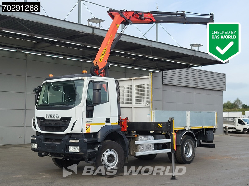 Iveco Trakker 310 4X2 Palfinger PK14002 EH Crane Kran Rotator Steelsuspension Big-Axle Manual Euro 6 - Bortu kravas automašīna/ Platforma, Kravas auto ar manipulatoru: foto 1 Iveco Trakker 310 4X2 Palfinger PK14002 EH Crane Kran Rotator Steelsuspension Big-Axle Manual Euro 6 - Bortu kravas automašīna/ Platforma, Kravas auto ar manipulatoru: foto 1