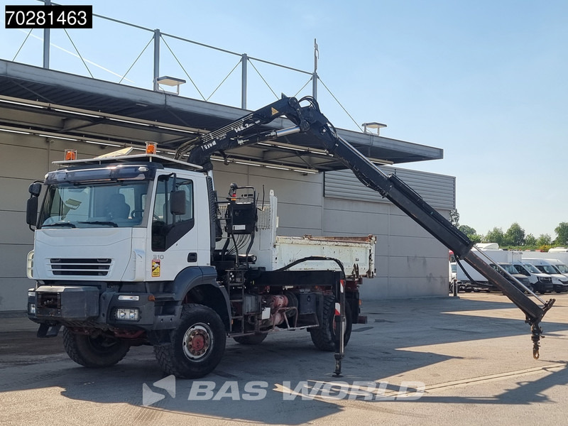 Iveco Trakker 310 4X4 Atlas 145.2-A2 Kran Crane 4x4 Big axle 6m3 3 sided tipper Euro 4 - Kravas automašīna pašizgāzējs, Kravas auto ar manipulatoru: foto 5 Iveco Trakker 310 4X4 Atlas 145.2-A2 Kran Crane 4x4 Big axle 6m3 3 sided tipper Euro 4 - Kravas automašīna pašizgāzējs, Kravas auto ar manipulatoru: foto 5