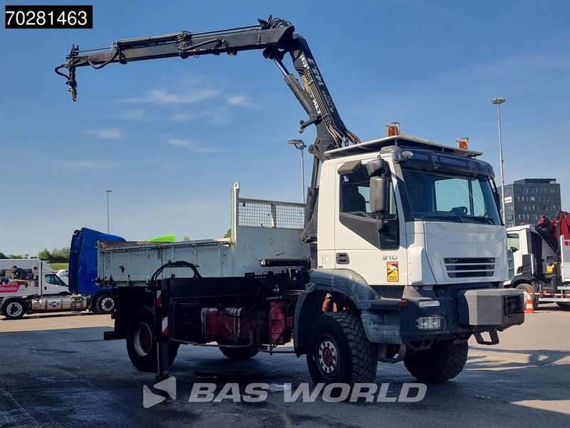 Iveco Trakker 310 4X4 Atlas 145.2-A2 Kran Crane 4x4 Big axle 6m3 3 sided tipper Euro 4 - Kravas automašīna pašizgāzējs, Kravas auto ar manipulatoru: foto 3 Iveco Trakker 310 4X4 Atlas 145.2-A2 Kran Crane 4x4 Big axle 6m3 3 sided tipper Euro 4 - Kravas automašīna pašizgāzējs, Kravas auto ar manipulatoru: foto 3