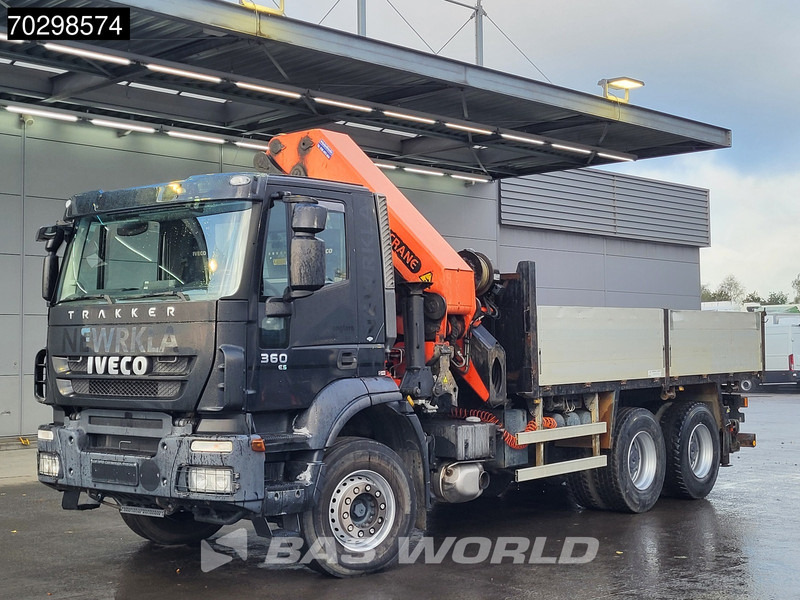 Bortu kravas automašīna/ Platforma, Kravas auto ar manipulatoru Iveco Trakker 360 6X4 Palfinger PK44002 Crane 8x Extensions Full Steel Big-Axle Manual Euro 5: foto 10 Bortu kravas automašīna/ Platforma, Kravas auto ar manipulatoru Iveco Trakker 360 6X4 Palfinger PK44002 Crane 8x Extensions Full Steel Big-Axle Manual Euro 5: foto 10