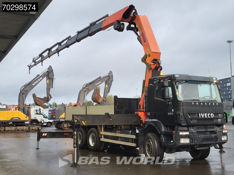 Iveco Trakker 360 6X4 Palfinger PK44002 Crane 8x Extensions Full Steel Big-Axle Manual Euro 5 - Bortu kravas automašīna/ Platforma, Kravas auto ar manipulatoru: foto 3 Iveco Trakker 360 6X4 Palfinger PK44002 Crane 8x Extensions Full Steel Big-Axle Manual Euro 5 - Bortu kravas automašīna/ Platforma, Kravas auto ar manipulatoru: foto 3