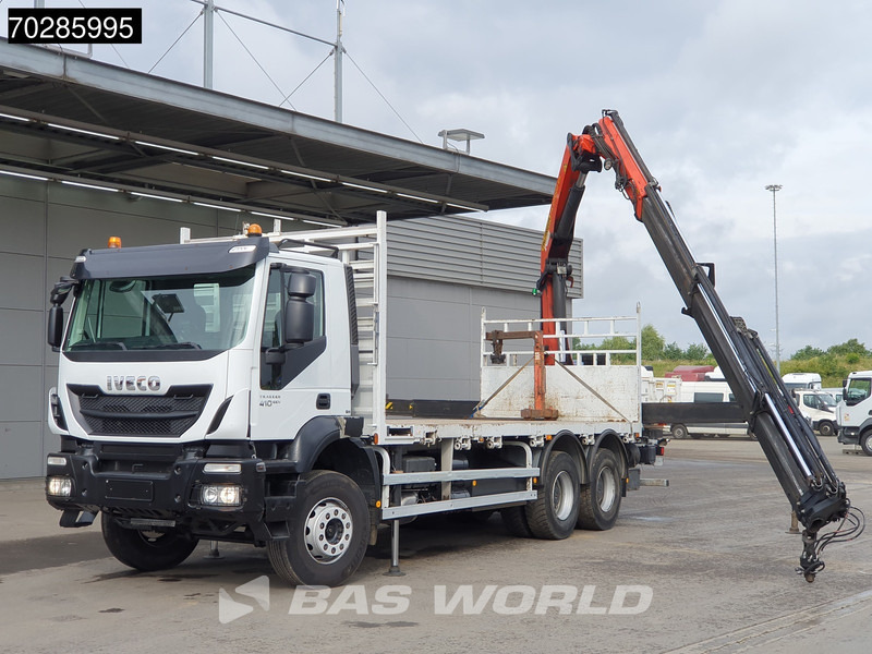 Iveco Trakker 410 6X4 Palfinger PK22002 Kran Crane Big-Axle Steelsuspension Euro 5 - Bortu kravas automašīna/ Platforma, Kravas auto ar manipulatoru: foto 5 Iveco Trakker 410 6X4 Palfinger PK22002 Kran Crane Big-Axle Steelsuspension Euro 5 - Bortu kravas automašīna/ Platforma, Kravas auto ar manipulatoru: foto 5
