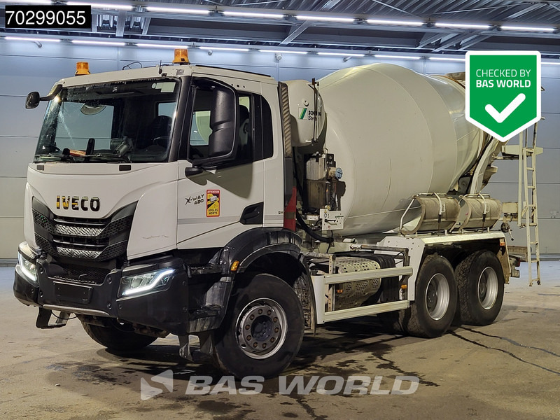 Iveco X-Way 420 6X4 7m3 Stetter Mixer Automatic Retarder Steelsuspension Euro 6 - Betonvedējs: foto 1 Iveco X-Way 420 6X4 7m3 Stetter Mixer Automatic Retarder Steelsuspension Euro 6 - Betonvedējs: foto 1