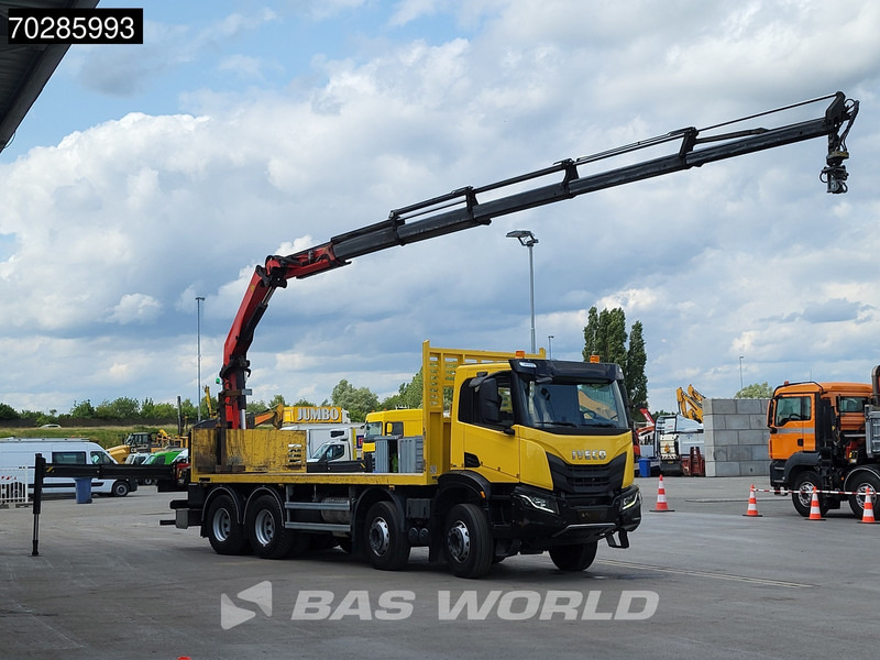 Iveco X-Way 480 8X4 Palfinger PK22002 EH Kran Crane Rotator Retarder Euro 6 - Bortu kravas automašīna/ Platforma, Kravas auto ar manipulatoru: foto 3 Iveco X-Way 480 8X4 Palfinger PK22002 EH Kran Crane Rotator Retarder Euro 6 - Bortu kravas automašīna/ Platforma, Kravas auto ar manipulatoru: foto 3